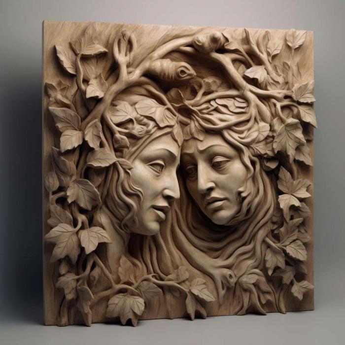 نموذج ثلاثي الأبعاد لآلة CNC 3D Art 